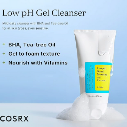 COSRX-Low pH Good Morning Gel Cleanser